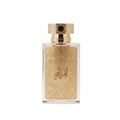 Zimaya Al Embratur Elixir by Zimaya 100ml EDP — Clear glass perfume bottle with ornate gold Arabic calligraphy and intricate gold filigree pattern on the front, topped with a decorative gold cap.