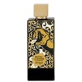 Zimaya Royal Leather by Zimaya EDP 100ml — Botol minyak wangi hitam dengan penutup emas, menampilkan ilustrasi kuda emas melompat pada corak hitam dan emas yang berhias.