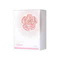 Lattafa Layaan by Lattafa Perfume 75ml EDP — White box with a pink rose design and glitter accents, featuring the text 'Layaan' and 'Lattafa'.