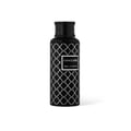 Maison Asrar Vanguard by Maison Asrar 100ml EDP Unisex — Botol hitam bermotif geometri putih dan label putih tertulis 'VANGUARD' dan 'ROYAL COLLECTION'.